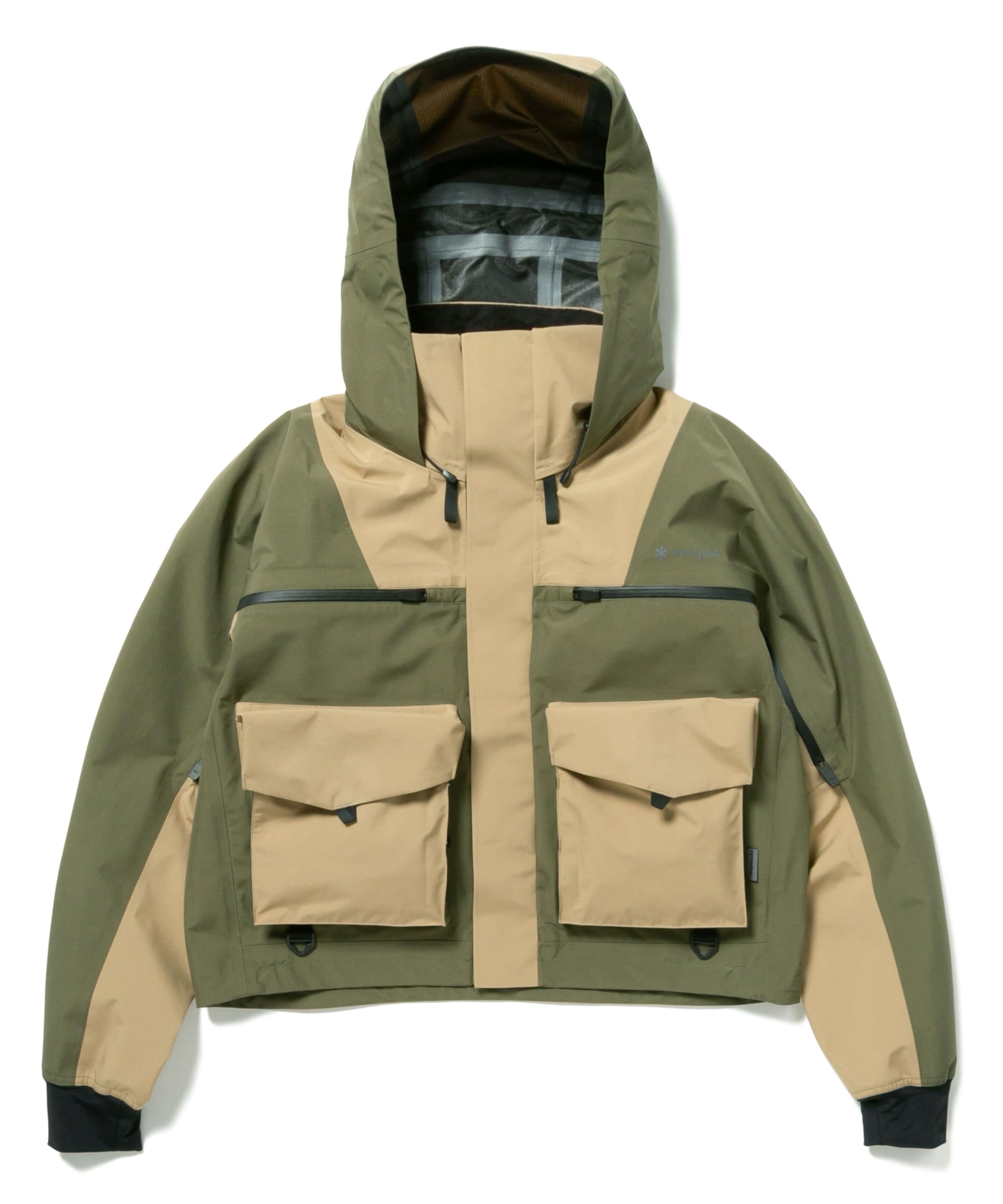 ウェア peak Toned Trout 3L Wading Jacket Amazon.co.jp: [スノーピーク] キャップ Toned Trout 3L Wading Jacket